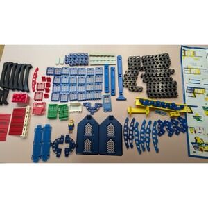 Vtg Rokenbok Power Rok-Lift City Construction System Set Parts And Pieces As Is